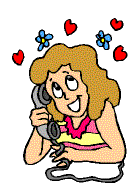 gif amour telephone